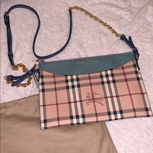 Burberry crossbody and clutch